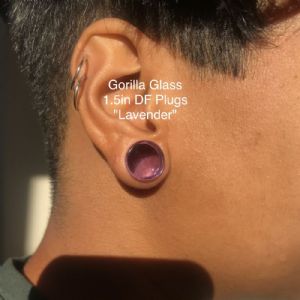 Glass Solid Color Plugs Customer Photo